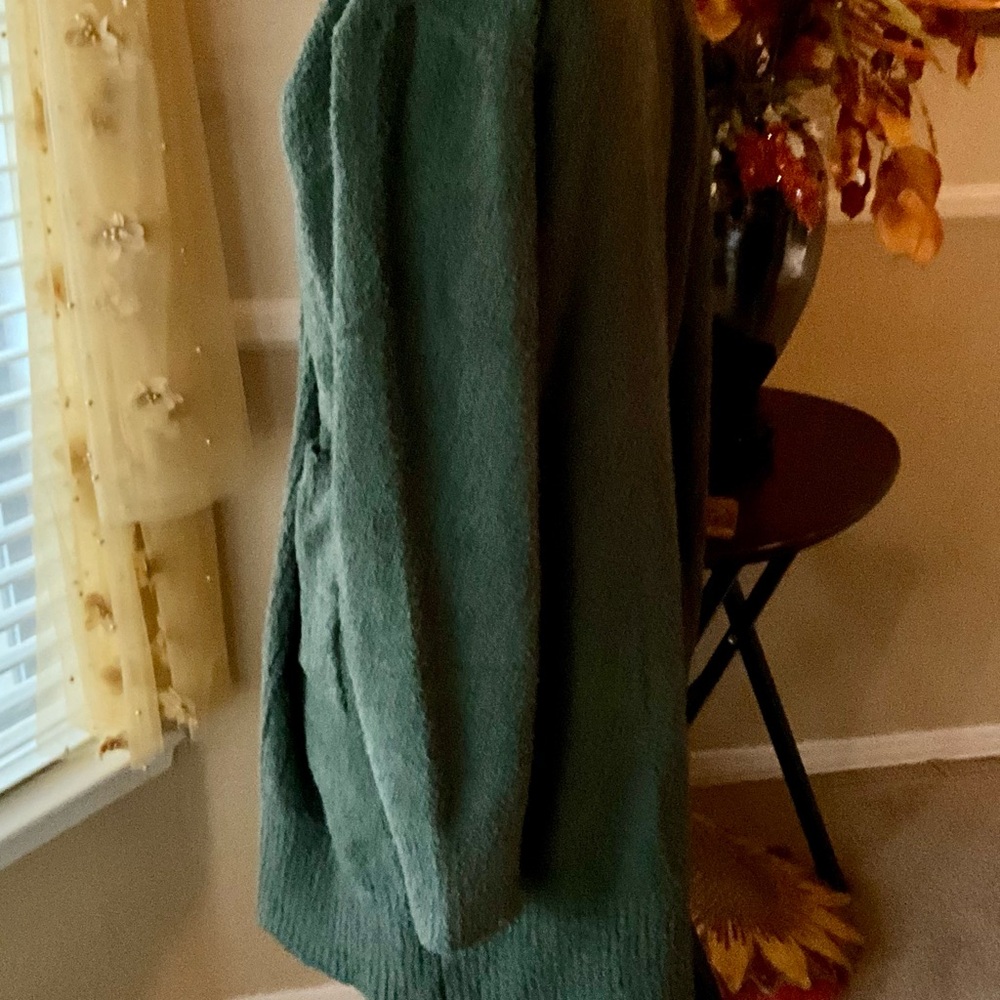 Cozy Green Warm Sweater Cardigan   reduction sale 2026 - Picture 3 of 5